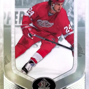 Bob Probert 2020-21 Upper Deck SP Signature Legends Base Set #33