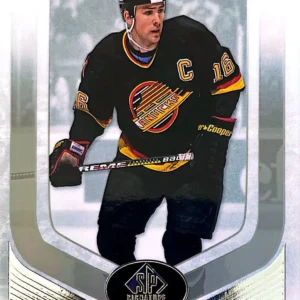 Trevor Linden 2020-21 Upper Deck SP Signature Legends Base Set #36