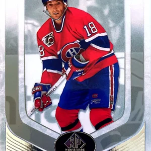 Denis Savard 2020-21 Upper Deck SP Signature Legends Base Set #40