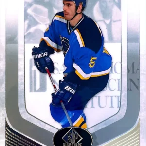 Barret Jackman 2020-21 Upper Deck SP Signature Legends Base Set #104