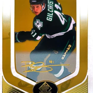 Brent Gilchrist 2020-21 Upper Deck SP Signature Legends Gold Foil Parallel #130