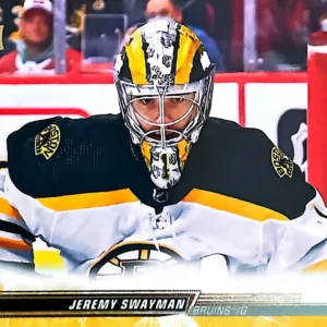 Jeremy Swayman 2022-23 Upper Deck Series 2 Hockey Base Set #264