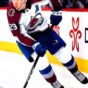 Nathan MacKinnon 2022-23 Upper Deck Series 2 Hockey Base Set #297