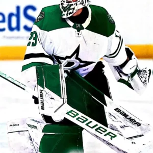 Jake Oettinger 2022-23 Upper Deck Series 2 Hockey Base Set #311