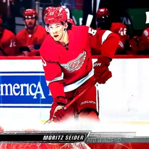 Moritz Seider 2022-23 Upper Deck Series 2 Hockey Base Set #312