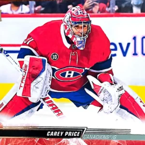 Carey Price 2022-23 Upper Deck Series 2 Hockey Base Set #347