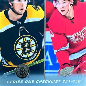 Charlie McAvoy / Moritz Seider 2022-23 Upper Deck Series 2 Hockey Base Set #450
