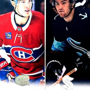 Juraj Slafkovsky / Shane Wright 2022-23 Upper Deck Series 2 Hockey Base Set - Young Guns #500