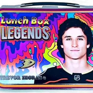 Trevor Zegras 2022-23 Upper Deck Series 2 Hockey Lunch Box Legends #LB-2