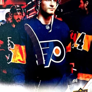 Joel Farabee 2022-23 Upper Deck Series 2 Hockey UD Canvas #C182