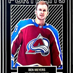 Ben Meyers 2022-23 Upper Deck Series 2 Hockey UD Portraits - Rookies #P-49