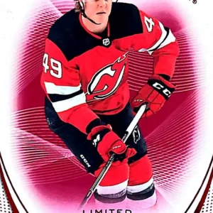 Fabian Zetterlund 2021-22 Upper Deck SP Authentic Hockey Limited Red Parallel - Future Watch Parallel #172