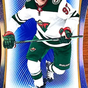 Kirill Kaprizov 2021-22 Upper Deck SP Authentic Hockey Die Cuts Blue Parallel #DC-25