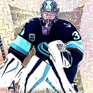 Philipp Grubauer 2021-22 Upper Deck SP Authentic Hockey Pageantry #P-3