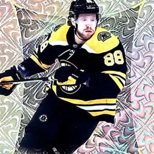 David Pastrnak 2021-22 Upper Deck SP Authentic Hockey Pageantry #P-14