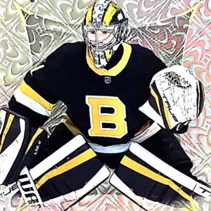 Jeremy Swayman 2021-22 Upper Deck SP Authentic Hockey Pageantry #P-63