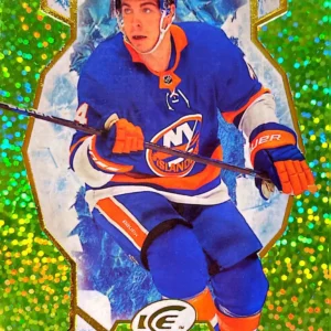 Jean-Gabriel Pageau 2021-22 Upper Deck ICE Hockey Green Parallel #61