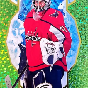 Vitek Vanecek 2021-22 Upper Deck ICE Hockey Green Parallel #79