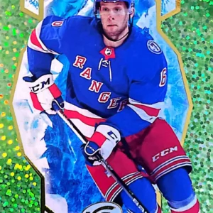 Zac Jones 2021-22 Upper Deck ICE Hockey Green Parallel - Rookies #106