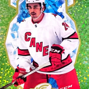 Seth Jarvis 2021-22 Upper Deck ICE Hockey Green Parallel - Rookies #150