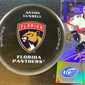 Anton Lundell 2021-22 Upper Deck ICE Hockey Shrines - Rookies #SH-51