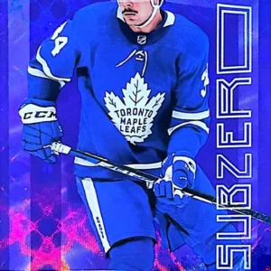 Auston Matthews 2021-22 Upper Deck ICE Hockey Sub Zero #SZ-11