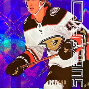 Trevor Zegras 2021-22 Upper Deck ICE Hockey Sub Zero - Rookies #SZ-56 /999