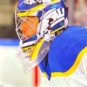 Eric Comrie 2022-23 Upper Deck Extended Series Hockey Base Set #519