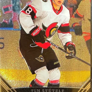 Tim Stutzle 2022-23 Upper Deck Extended Series Hockey 2006-07 Black Diamond Retro - 1 Star #BD-4