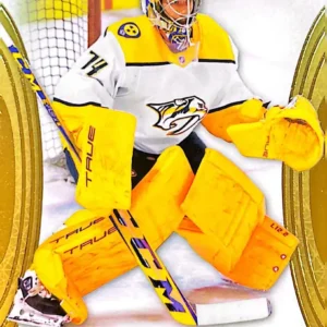 Juuse Saros 2022-23 Upper Deck Trilogy Hockey Base Set #60