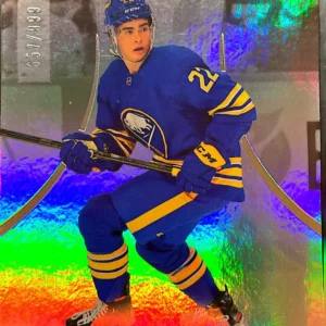 Jack Quinn 2022-23 Upper Deck Trilogy Hockey Base Set - Common Rookie #142 /999