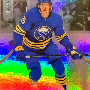 Owen Power 2022-23 Upper Deck Trilogy Hockey Base Set - Common Rookie #150 /999