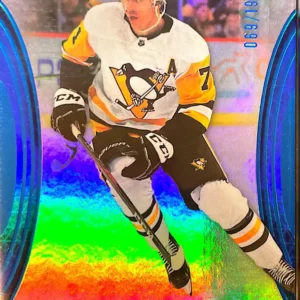 Evgeni Malkin 2022-23 Upper Deck Trilogy Hockey Blue Parallel - Common #28 /199