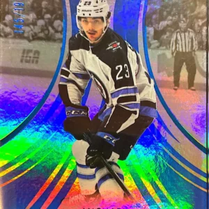 Michael Eyssimont 2022-23 Upper Deck Trilogy Hockey Blue Parallel - Common Rookie #106 /199