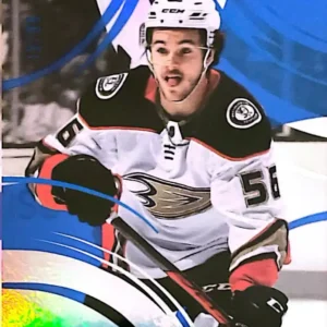 Brayden Tracey 2022-23 Upper Deck Trilogy Hockey Blue Parallel - Uncommon Rookie #187 /99