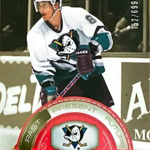 Teemu Selanne 2022-23 Upper Deck Trilogy Hockey Generations Red Parallel #TG-9A /699