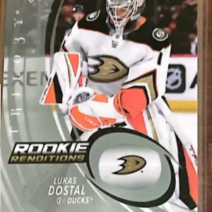Lukas Dostal 2022-23 Upper Deck Trilogy Hockey Rookie Renditions #RR-21