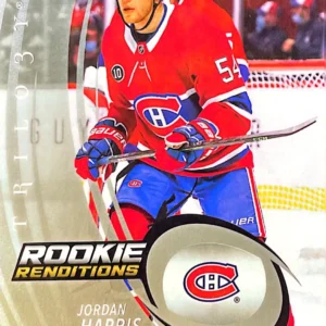 Jordan Harris 2022-23 Upper Deck Trilogy Hockey Rookie Renditions #RR-31