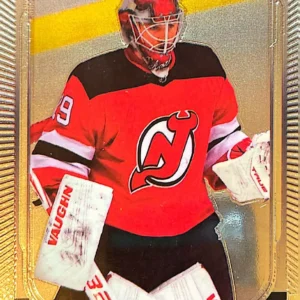 Mackenzie Blackwood 2021-22 O-Pee-Chee Platinum Hockey Base Set #174