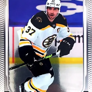 Patrice Bergeron 2021-22 O-Pee-Chee Platinum Hockey Base Set #191