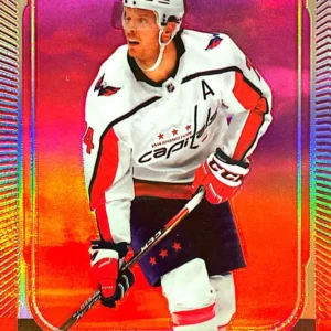 John Carlson 2021-22 O-Pee-Chee Platinum Hockey Sunset Parallel #189