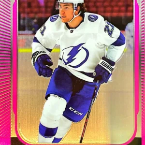 Brayden Point 2021-22 O-Pee-Chee Platinum Hockey Matte Pink Parallel #69