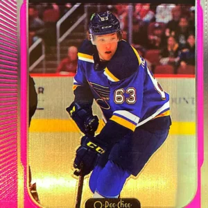 Jake Neighbours 2021-22 O-Pee-Chee Platinum Hockey Matte Pink Parallel - Marquee Rookies #278