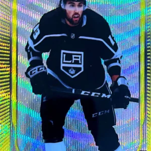 Alex Iafallo 2021-22 O-Pee-Chee Platinum Hockey Neon Yellow Surge Parallel #129