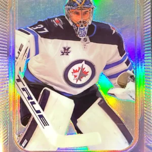 Connor Hellebuyck 2021-22 O-Pee-Chee Platinum Hockey Arctic Freeze Parallel #39 /99