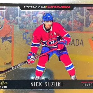 Nick Suzuki 2021-22 O-Pee-Chee Platinum Hockey Photo Driven #PD-7