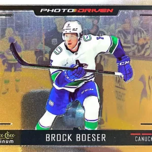 Brock Boeser 2021-22 O-Pee-Chee Platinum Hockey Photo Driven #PD-8