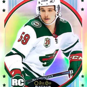 Calen Addison 2021-22 O-Pee-Chee Platinum Hockey Retro Rainbow Parallel #R-73
