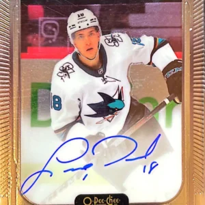 Lane Pederson 2021-22 O-Pee-Chee Platinum Hockey Rookie Auto #R-LP
