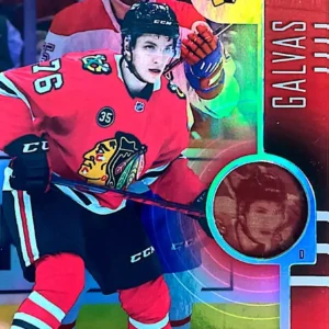 Jakub Galvas 2022-23 Upper Deck Synergy Hockey Red Parallel - Rookies Tier 1 #97